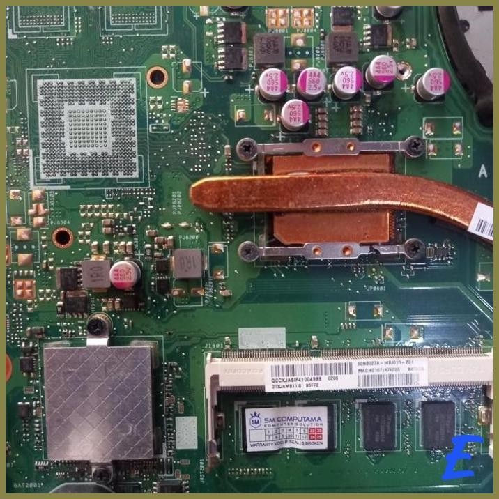 | SMC | MAINBOARD LAPTOP ASUS A450C X450C INTEL 1007U RAM 2 GB MOBO CELERON