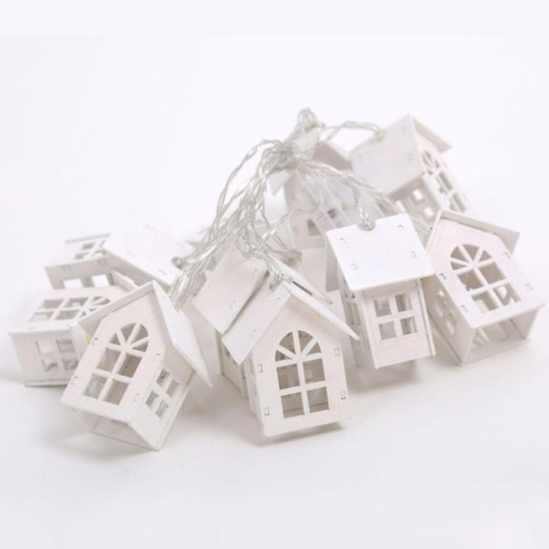 (Terbaru) Lampu Rumah Natal/ Lampu Natal Motif Rumah/ Lampu Hias Pohon Natal/ Lampu Christmas