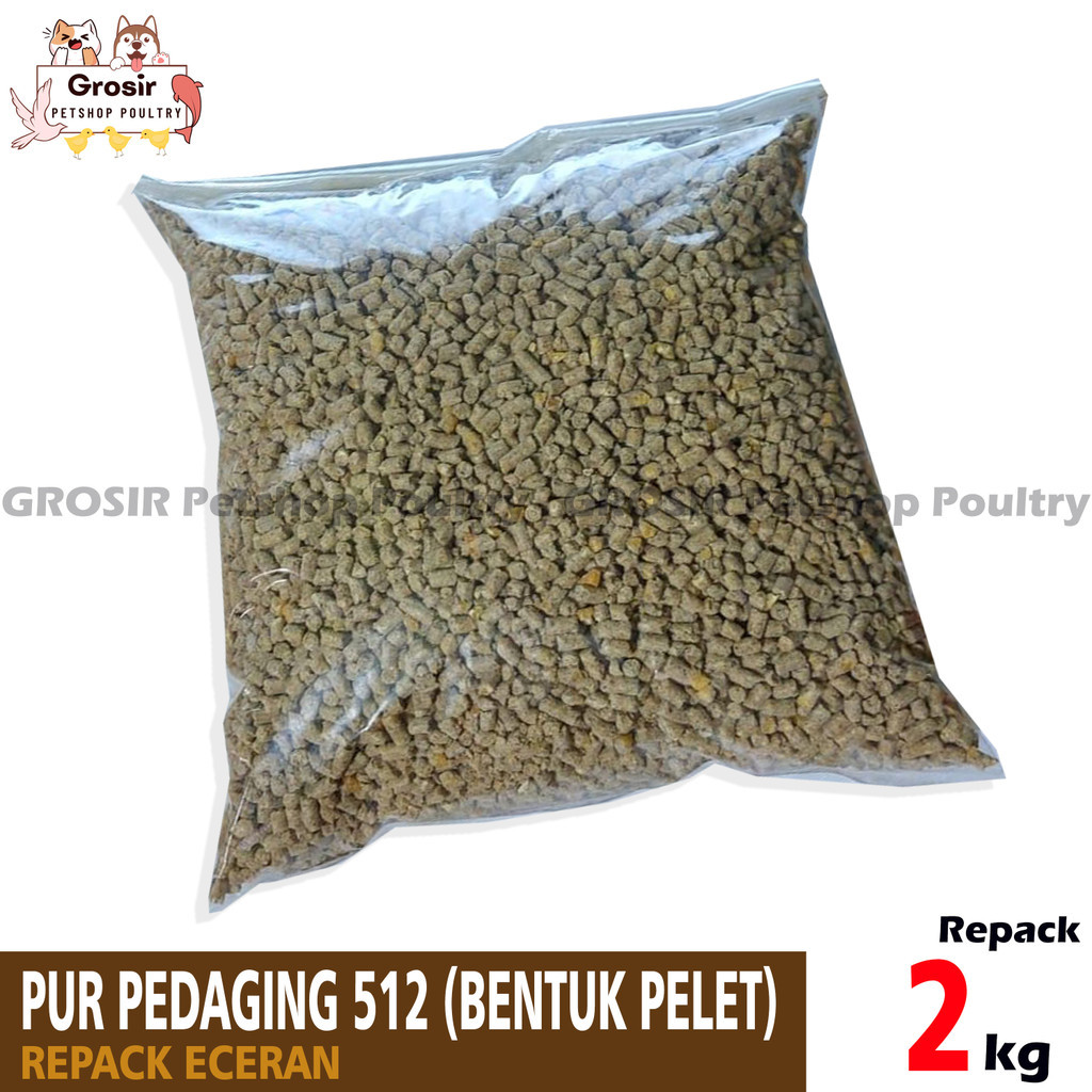 PUR AYAM BRAVO 512 PUR AYAM PEDAGING 512 1KG HI PROVIT BR 512 PEDAGING