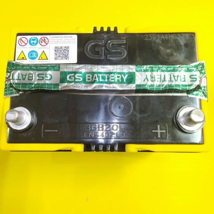 aki mobil battery GS Astra premium NS40ZL 12 volt 35 amper