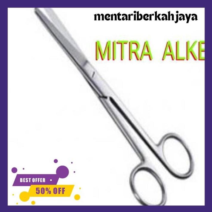 

GUNTING TUMPUL TUMPUL LURUS 14 CM. GUNTING TU TU STR 14CM. PILIHAN TERPOPULER