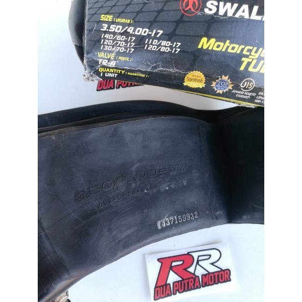 Ban Dalam Swallow Swalow Ring 17 Ukuran Size 350 400 350/400 Ring R 17 R17 Terbaru