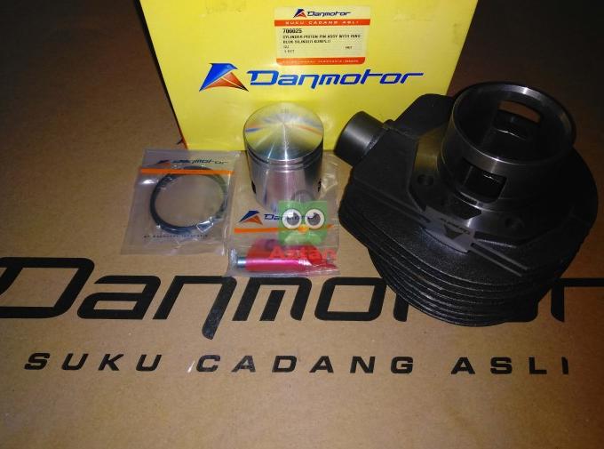 Cylinder Blok Seher Komplit Vespa Super Danmotor Original
