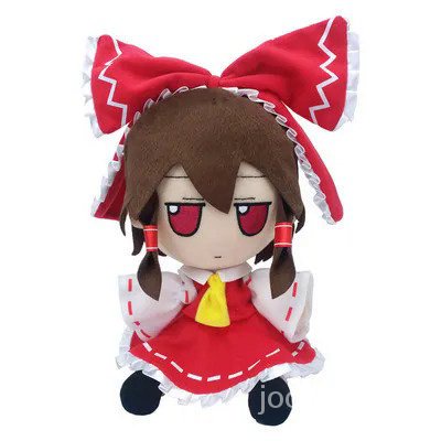 Boneka Dua Dimensi Fumo 20cm Kartun Anime Lucu TouHou Project Hakurei Reimu Cosplay Boneka Mewah Mai
