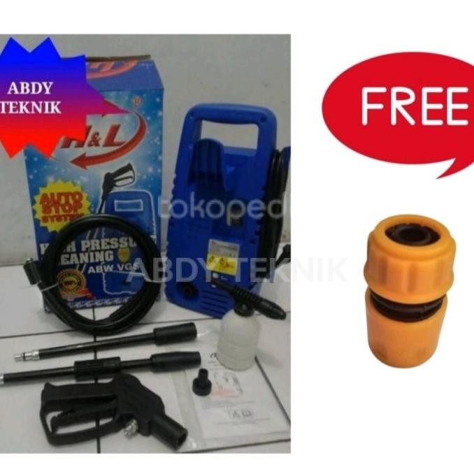 Alat mesin steam cuci motor &amp; mobil Jet Cleaner ABW VGS 70