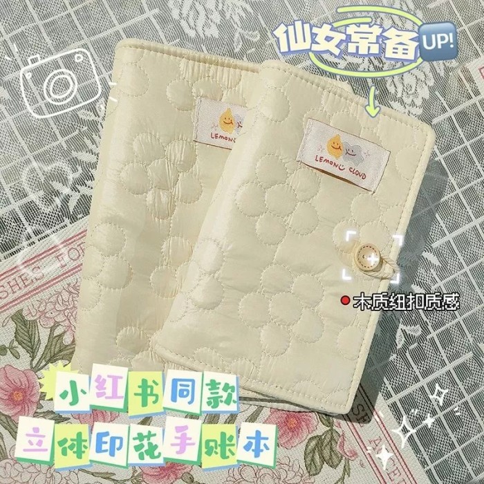 

Notebook Cover Binder Kain Aesthetic Vintage Buku Catatan Jurnal Agend