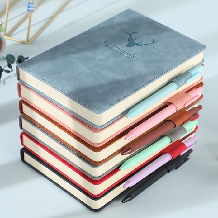 

Buku Agenda Buku Catatan Binder Jurnal Harian Notebook A5 Cover Kulit