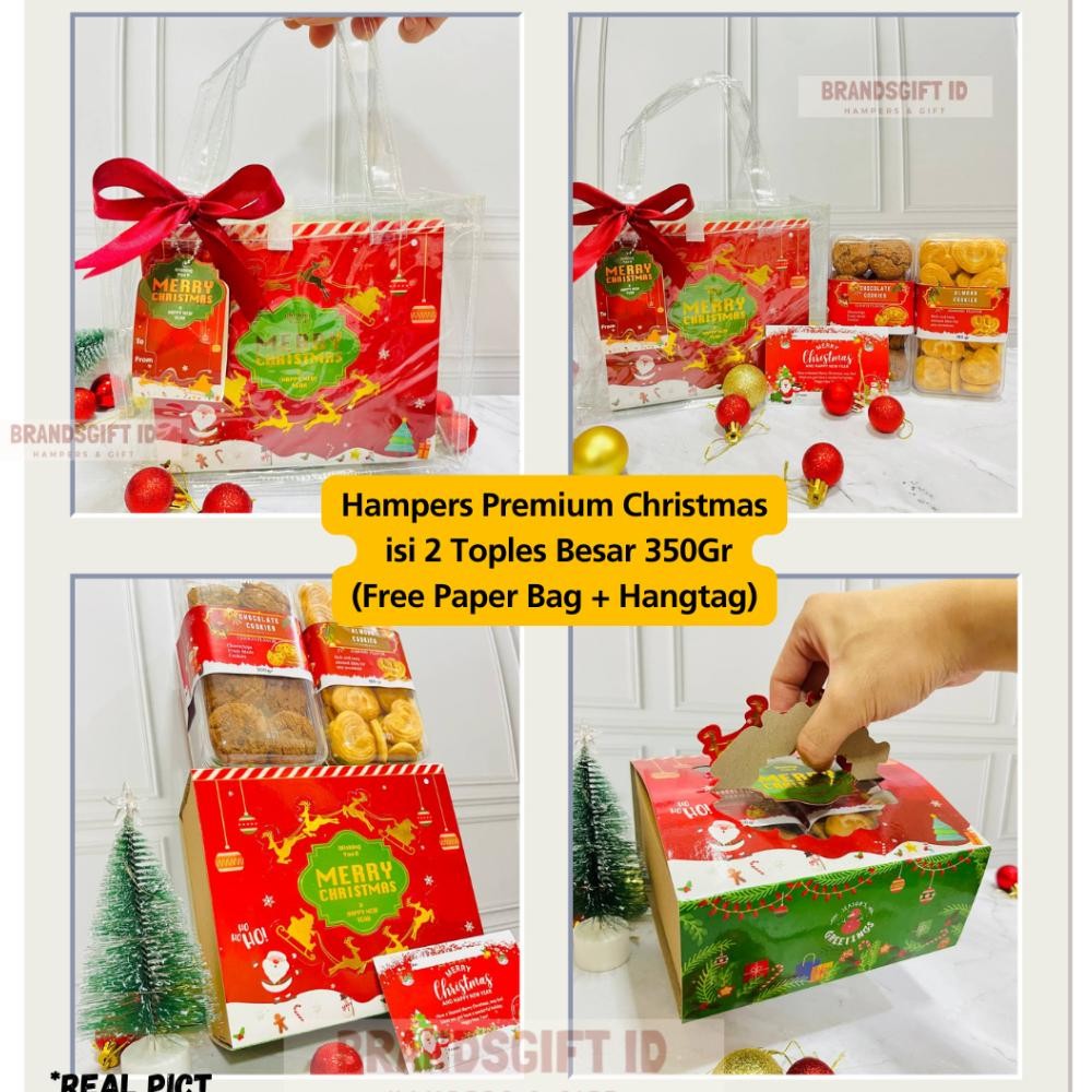 

Christmas Hampers Natal / Parsel Natal Cookies / Hampers Kue Cookies Natal Ukuran Besar 350Gr