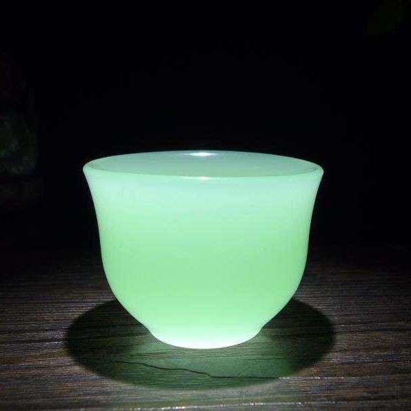 Natural Afghanistan Jade Tea Cup Wine Cup Kung Fu Tea Set Jade Tea Set