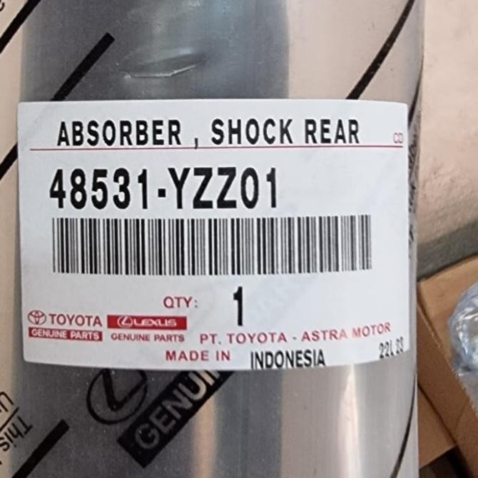 TERMURAH - shock breaker belakang Avanza/xenia 48531-yzz01 original Toyota