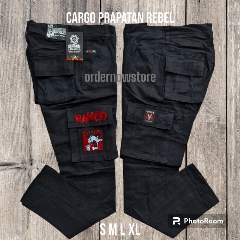 Celana Kargo. pdl metal prapatan rebel bandung original S M L XL.prapatan rebel official.rancid |KwH