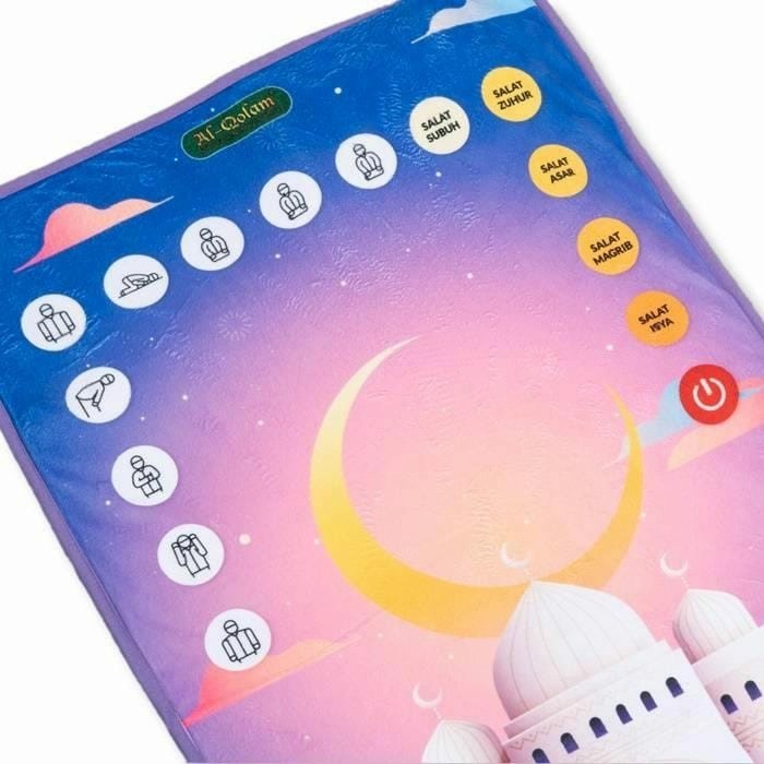 Sajadah Smart Anak Al Qolam Edukasi Audio Bacaan Sholat Lengkap