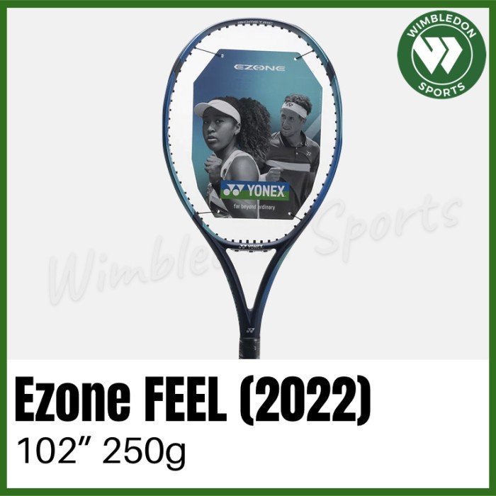 Raket Tenis Yonex EZONE FEEL 2022 / Raket YONEX EZONE Feel Sky Blue