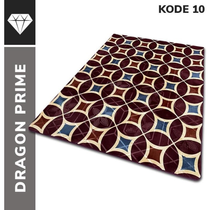 [DLUXE CARPET] KARPET BUSA MALAYSIA DRAGON PRIME TEBAL 2 CM EMBOSSED