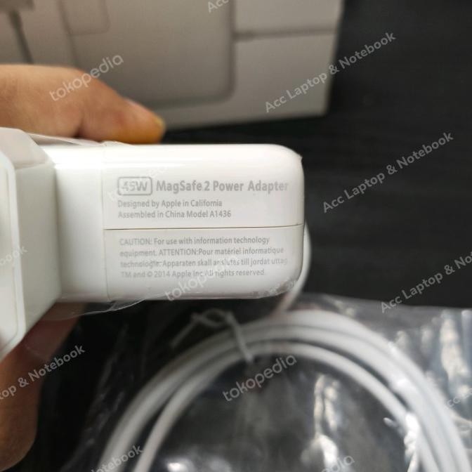 Original Adaptor/Charger MacBook Air 2012 2013 2014 2015 2016 2017 45W