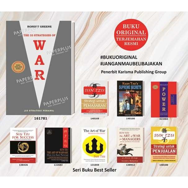 TERMURAH - 33 Strategi Perang (The 33 Strategies of War)_Series