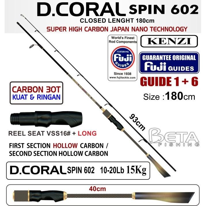 ROD JORAN KENZI D.CORAL 10-20 LB
