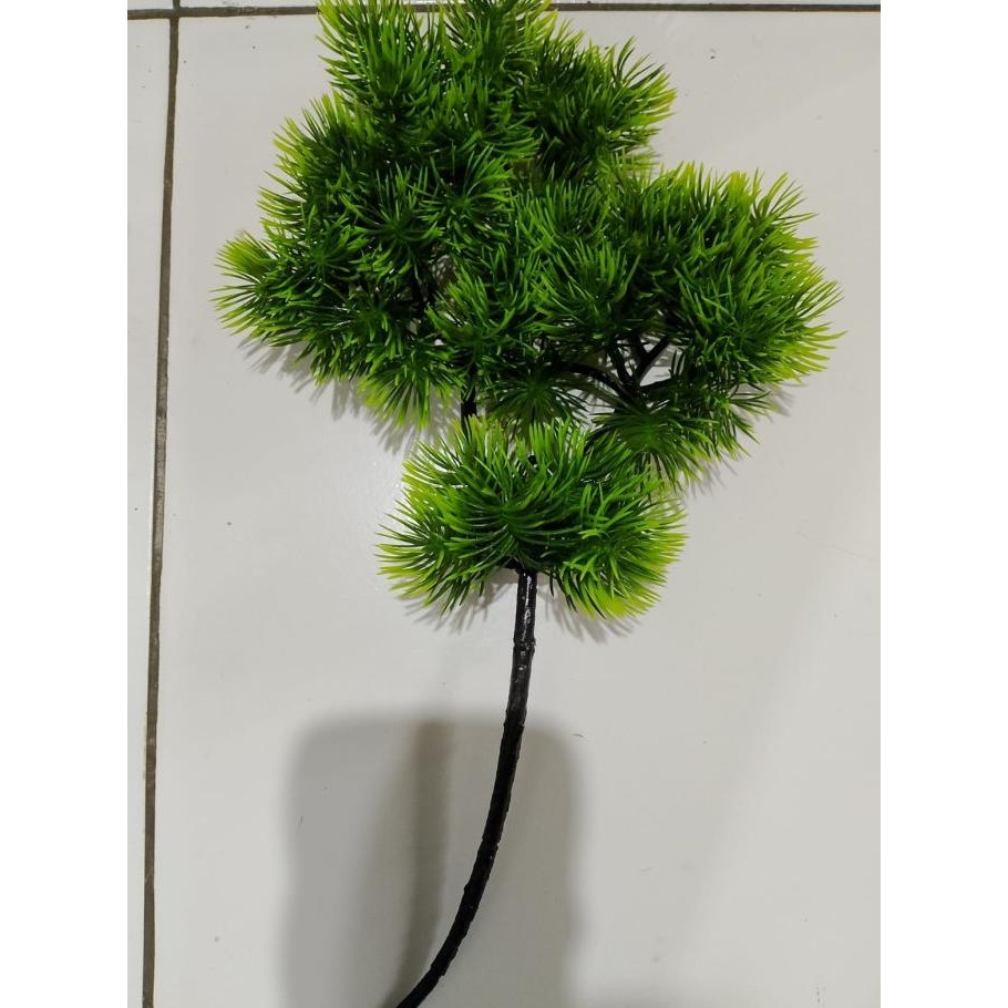 Daun Bonsai Cemara Udang/Daun Artificial/ Bunga Artificial
