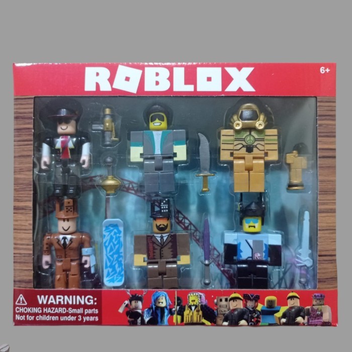 Roblox Figure Pack Roblox Legend Topper Kue Figure Roblox set isi 6