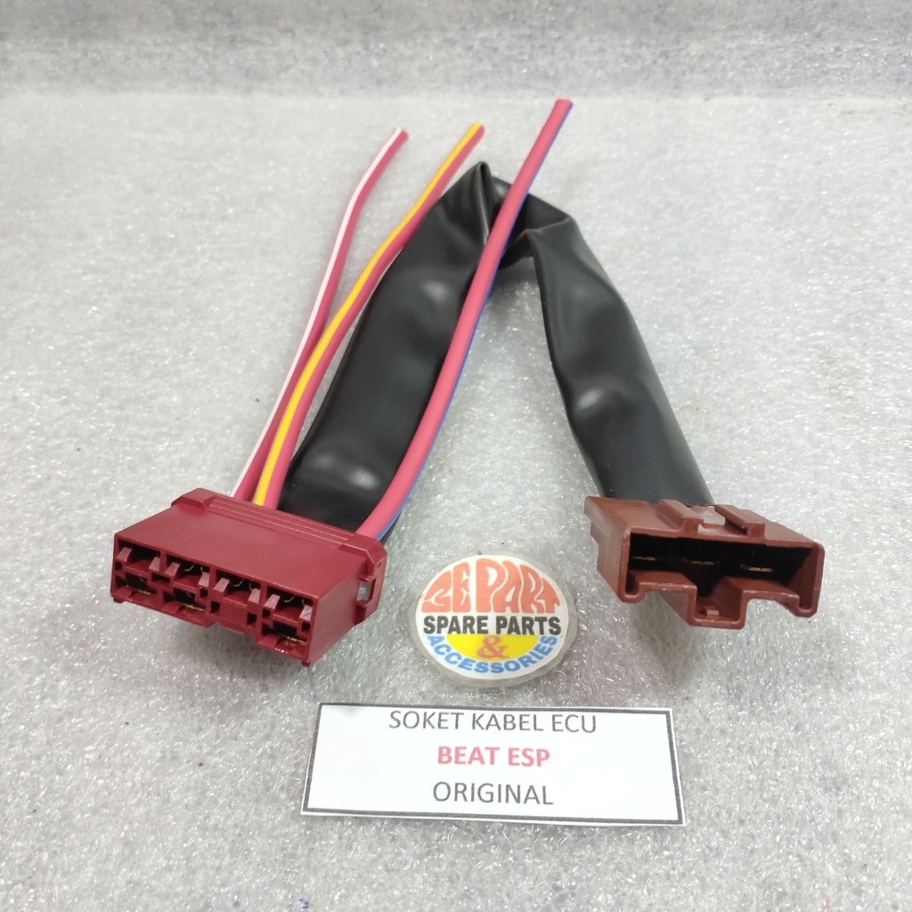 Kabel soket ecu Beat fi esp Pop street spaci ori Limited Item Barang Langka Spare Part Motor Klasik