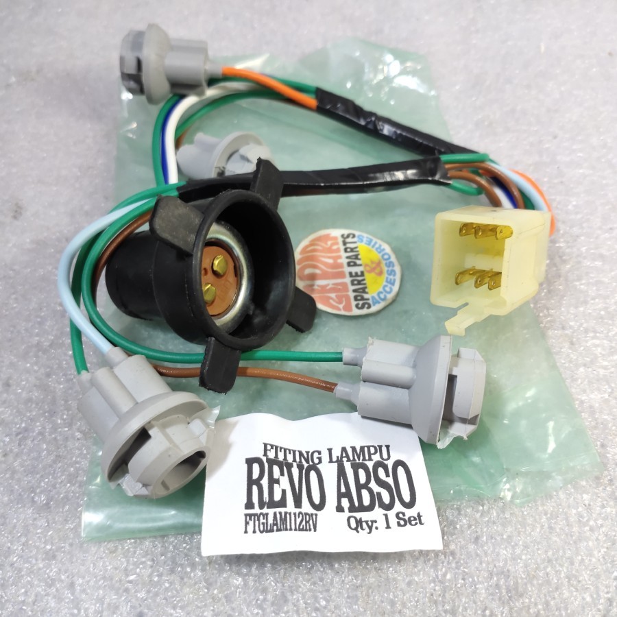 Fiting cop soket lampu depan Revo absolute 110 Limited Item Barang Langka Spare Part Motor Klasik