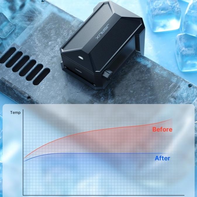 Promo Jsaux | Cooling Fan For Steam Deck