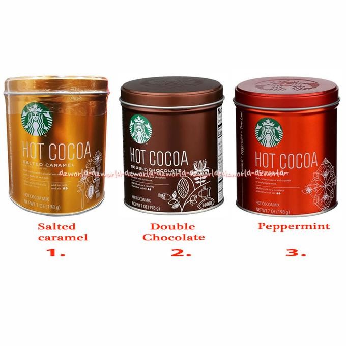 

Starbucks Hot Cocoa Salted Caramel Hot Cocoa Milk Minuman Coklat 198gr