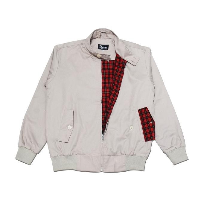 Murah Jaket Harrington Obican Cream