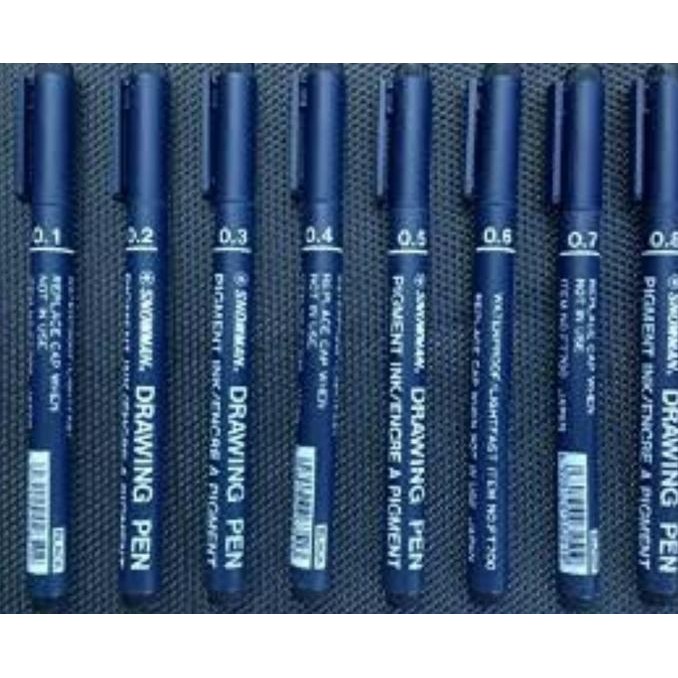 

Best Seller DRAWING PEN SNOWMAN FT 700 0.1 0.2 0.3 0.4 0.5 0.6 0.7 0.8
