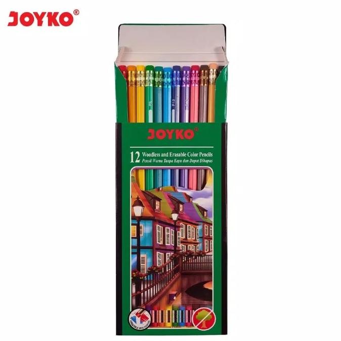 

Ready Terkini Pensil Warna 12 Panjang Dapat Dihapus Joyko CP-109