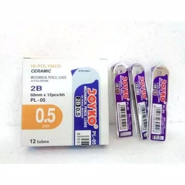 

Ready Terkini isi pensil joyko 0.5 pencil lead (satuan)
