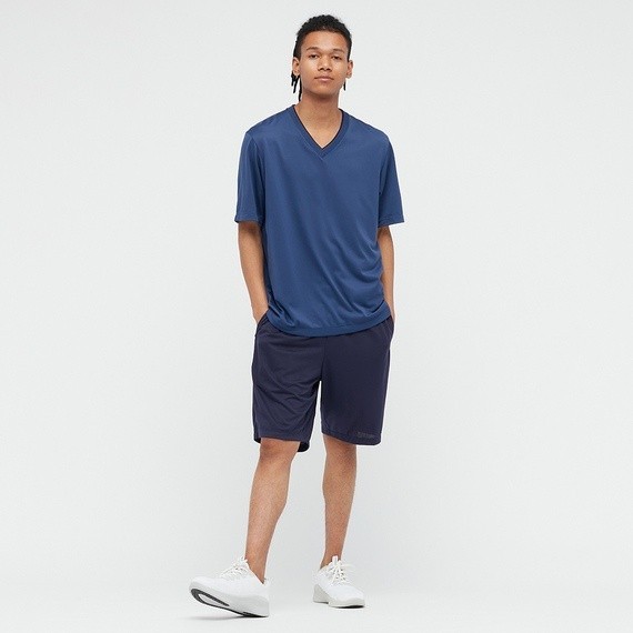 Airism Mesh V Ne Set Kaos Celana Pria Piyama Tidur