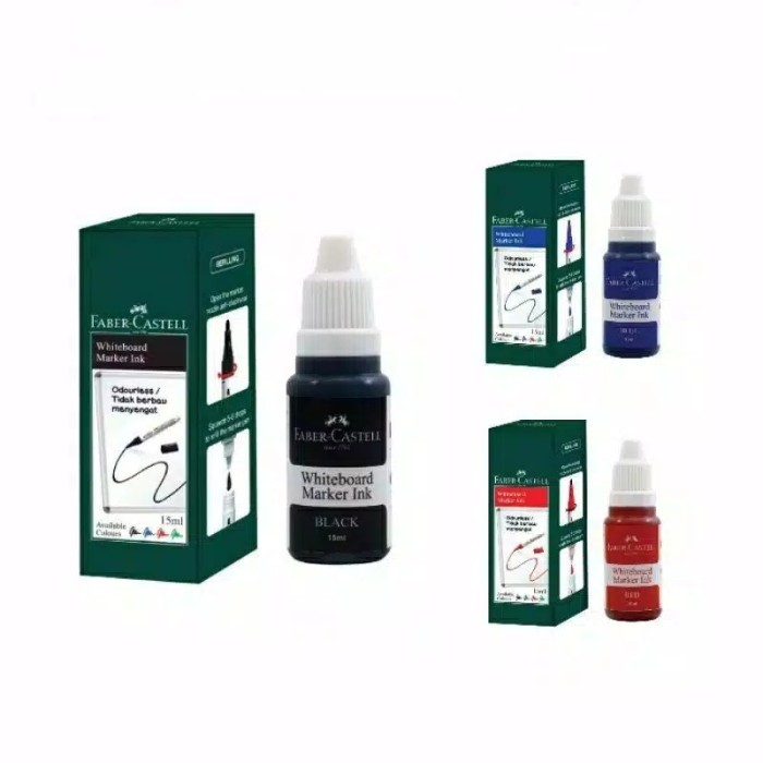 

ME315 Refill Whiteboard Marker Faber Castell 15 ML Bottle DISKON
