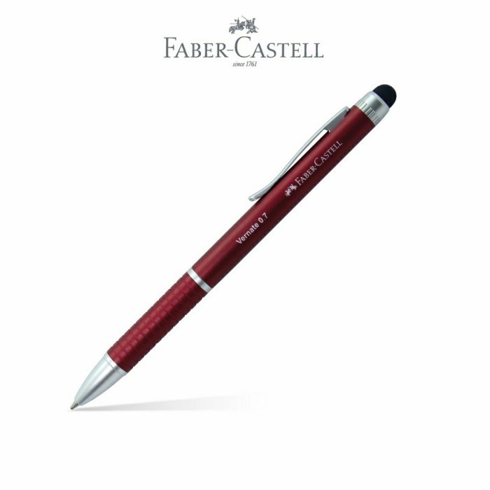 

EG673 Faber Castell Stylus Pen Vernate 0.7 Red Barrel NEW