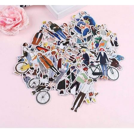 

ZC194 Journaling Deco - Girls Sticker - Stiker Bujo Motif Girls_01 (10pcs) PROMO SPECIAL