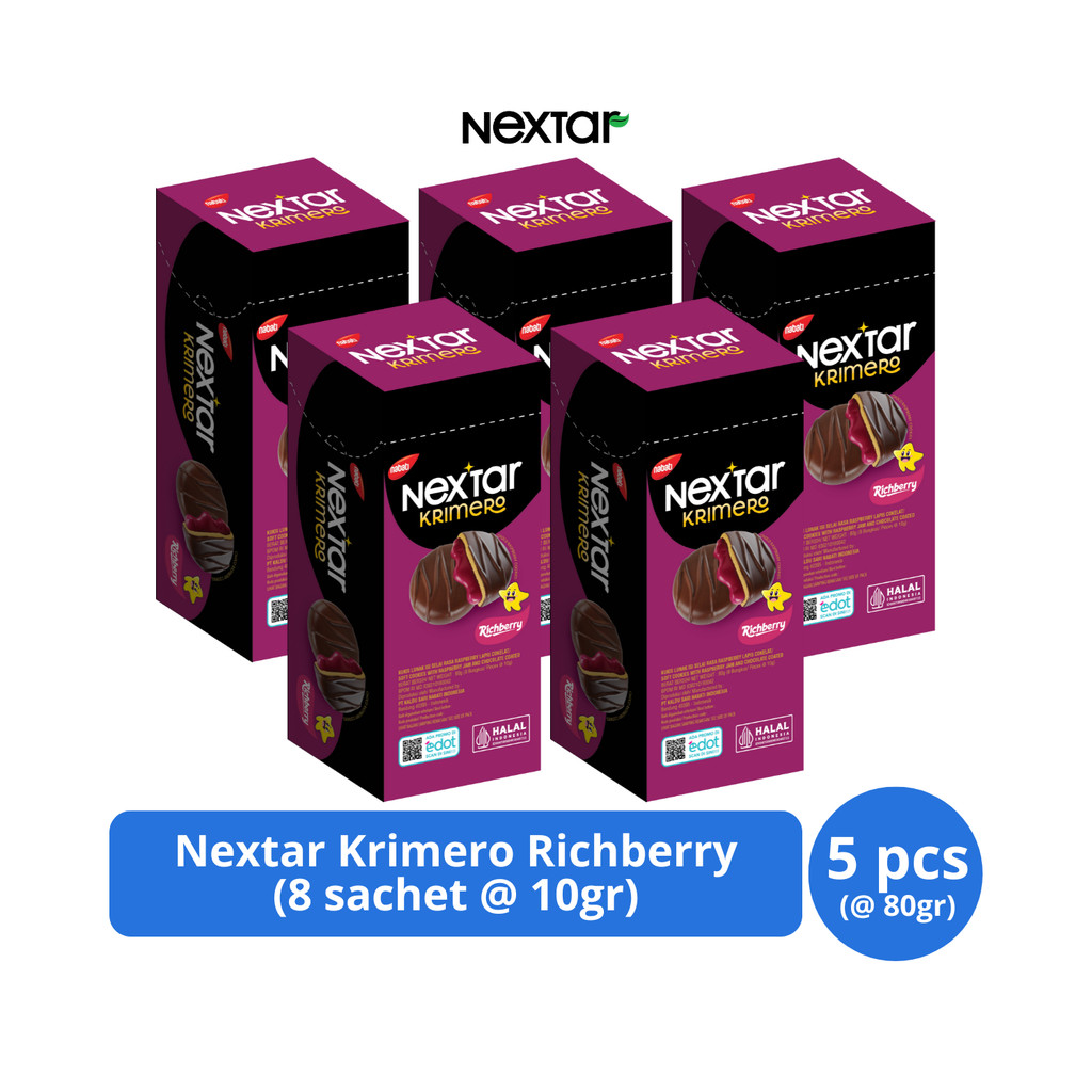 

Nextar Krimero Richberry 80gr (8s @ 10gr) x 5 pcs