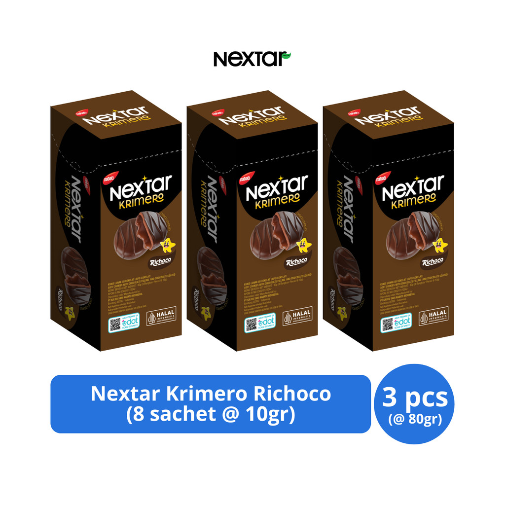 

Nextar Krimero Richoco 80gr (8s @ 10gr) x 3 pcs