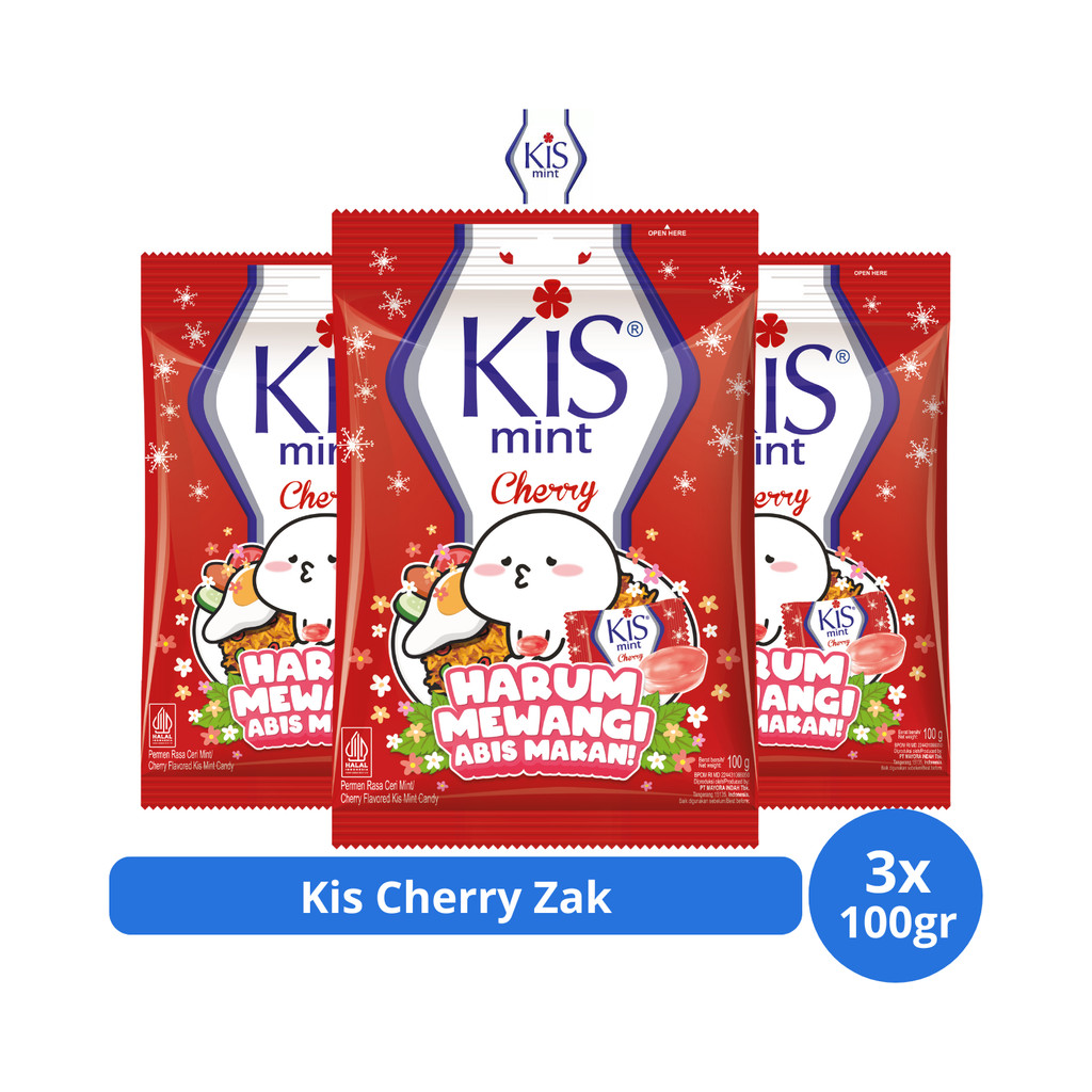 

Kis Cherry Zak 100gr x 3 pcs