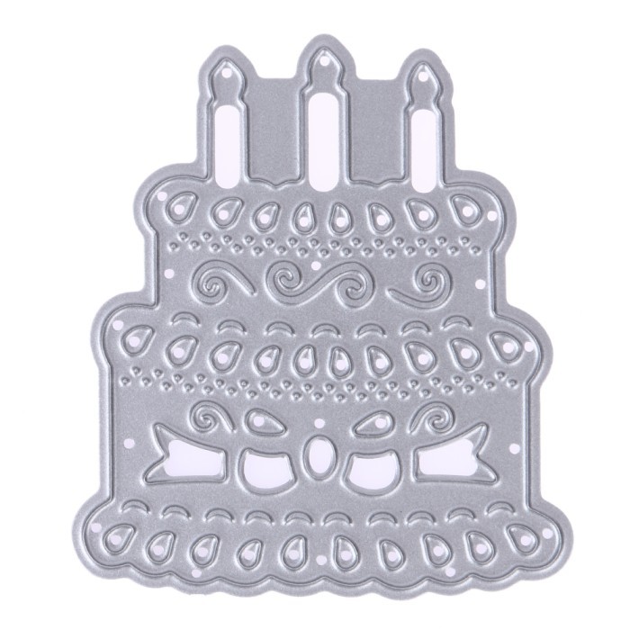 

ZB112 Cutting Dies Birthday Cake Pattern DISKON