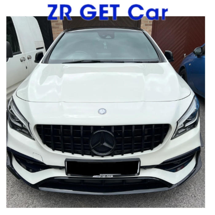 Emblem Grill Mercedes Benz W207 W166 W218 W117 W251 W246 Black Glossy