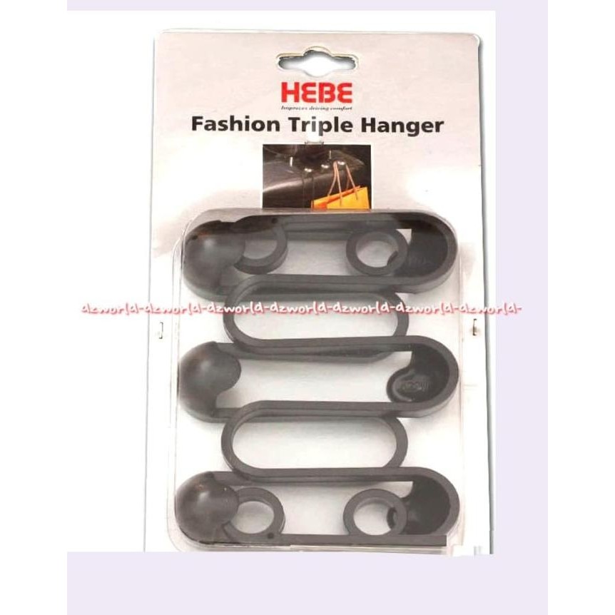

Hebe Fashion Triple Hanger Alat Gantungan Dimobil Gantung