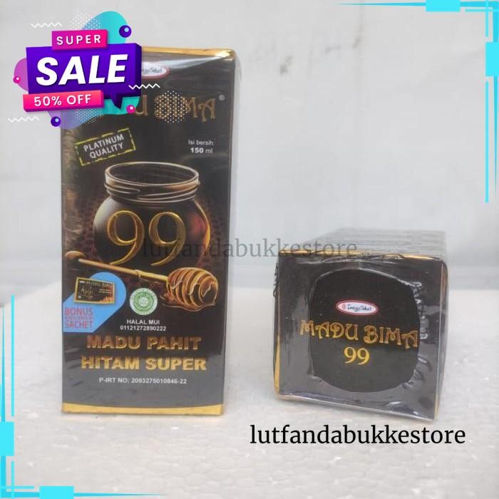 

MADU BIMA 99 ISI 150ML - MADU PAHIT HITAM SUPER BEST SELLER !!