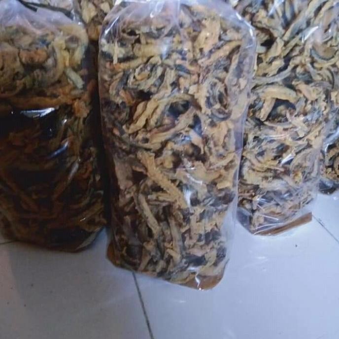 

Ready Keripik Belut Renyah Gurih 1Kg Termasuk Ppn-