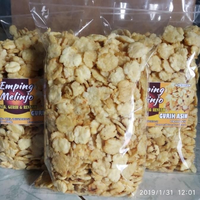 

Ready Emping Asin Crispy 500 Gram Dikirim Hari Ini