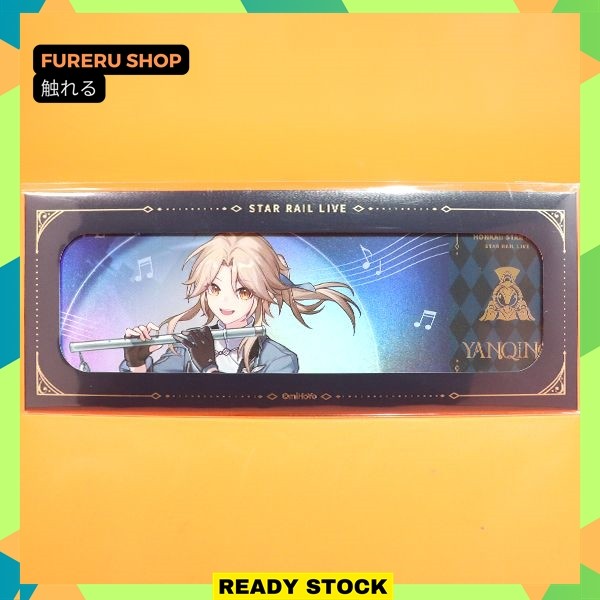 Honkai: Star Rail Yanqing Star Rail LIVE Series Laser Ticket (7x21cm)