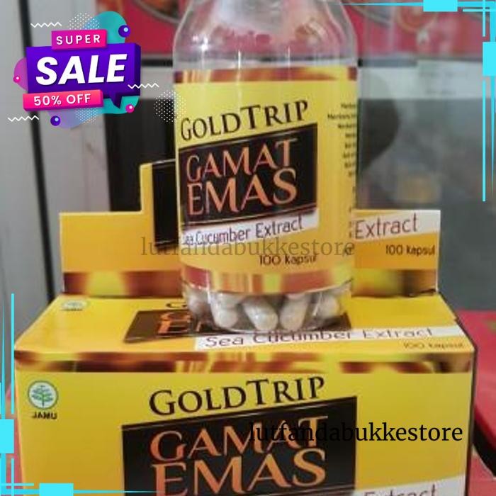 

GAMAT EMAS GOLD TRIP JELLY GAMAT KAPSUL SEA CUCUMBER EXTRACT HIGHT QUALITY !!