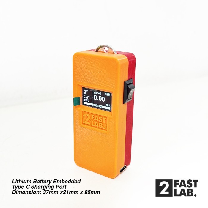 Speed Checker by 2 fast lab untuk Tamiya Mini 4wd