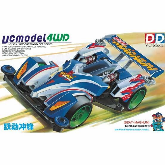 Tamiya Mini 4WD Merk DD Ruize Beat Magnum
