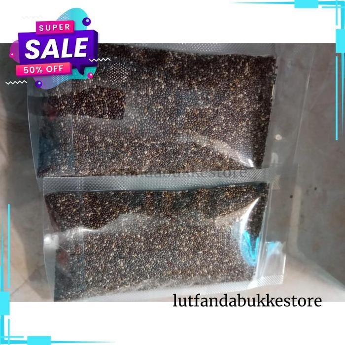 

[100 GRAM] BLACK CHIA SEED ORGANIC PREMIUM (MEXICO) GRATIS ONGKIR!!