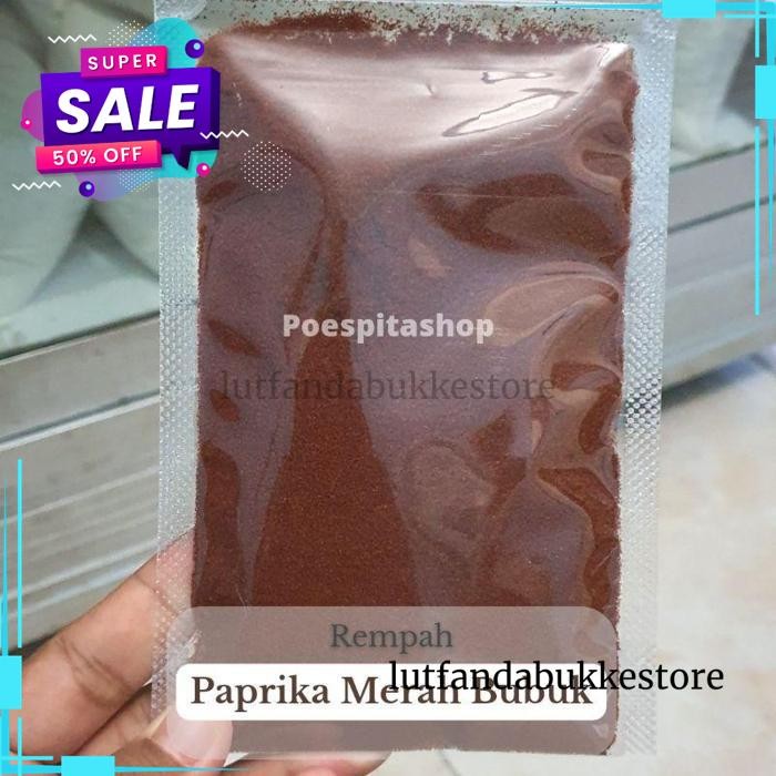 

[100GR] REMPAH BUBUK PAPRIKA/ PAPRIKA BUBUK/ PAPRIKA MERAH GRATIS ONGKIR !!